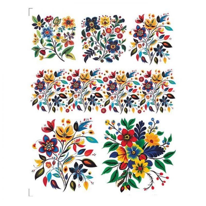Transfer DTF UV PREMIUM 20x25 Flora Pictorica