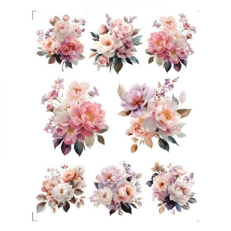 Transfer DTF UV PREMIUM 20x25 Petunias