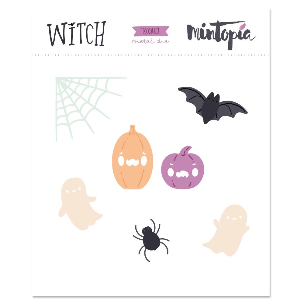 TROQUEL HALLOWEEN WITCH DE MINTOPIA