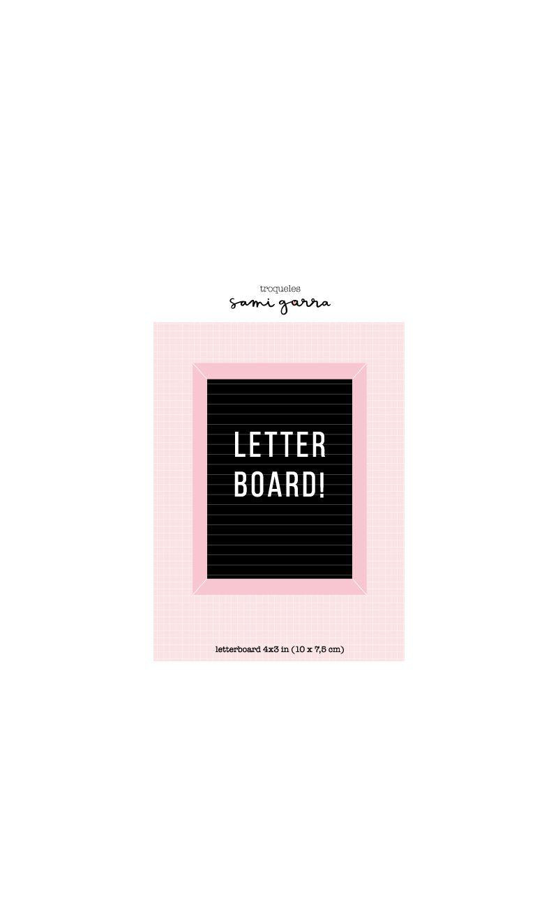 TROQUEL LETTER BOARD DE SAMI GARRA