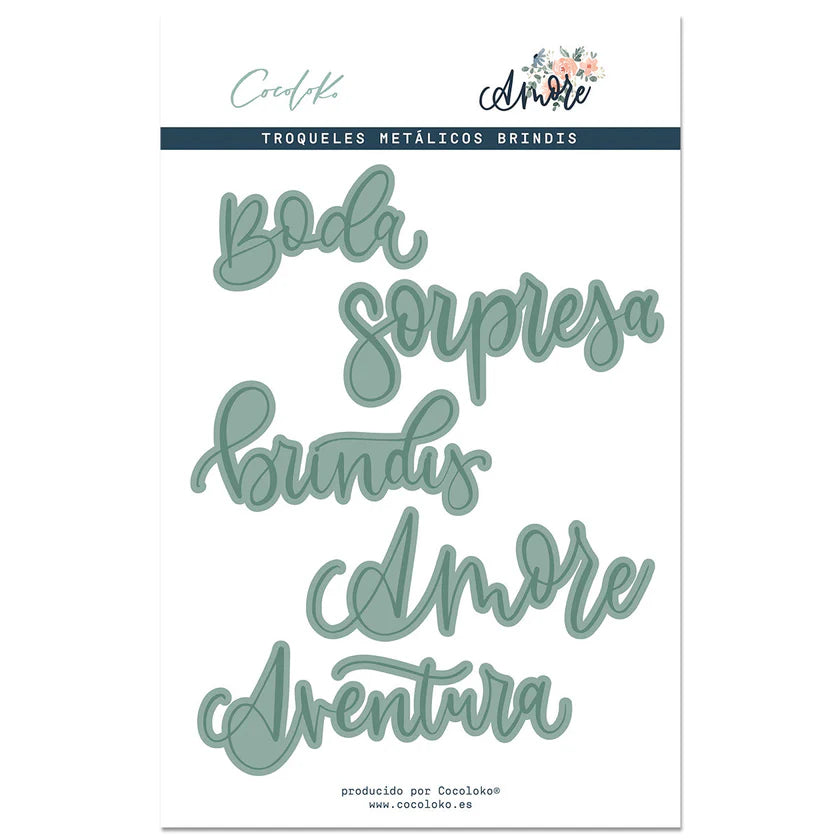 TROQUEL BRINDIS AMORE DE COCOLOKO