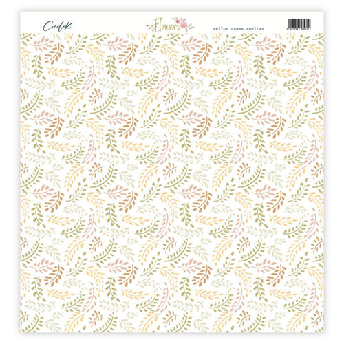 "VELLUM RAMAS SUELTAS FLOWERS DE COCOLOKO